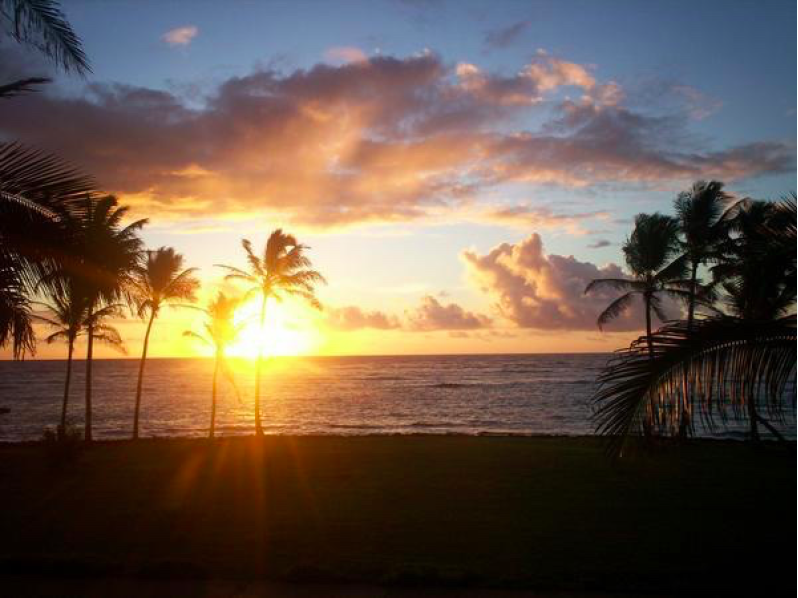 Hawaii Sunrise Bowl of Light