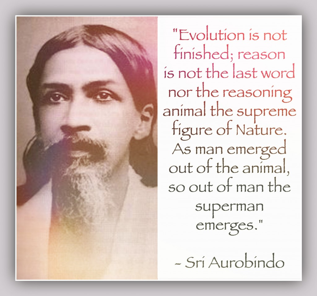 Sri Aurobindo Superman Evolution