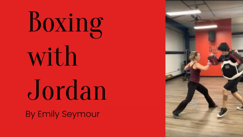 Boxing with Jordan at Snap Fitness Pueblo West