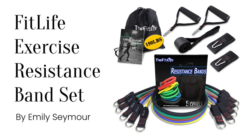 FitLife Exercise Resistance Bands Set Emily Seymour