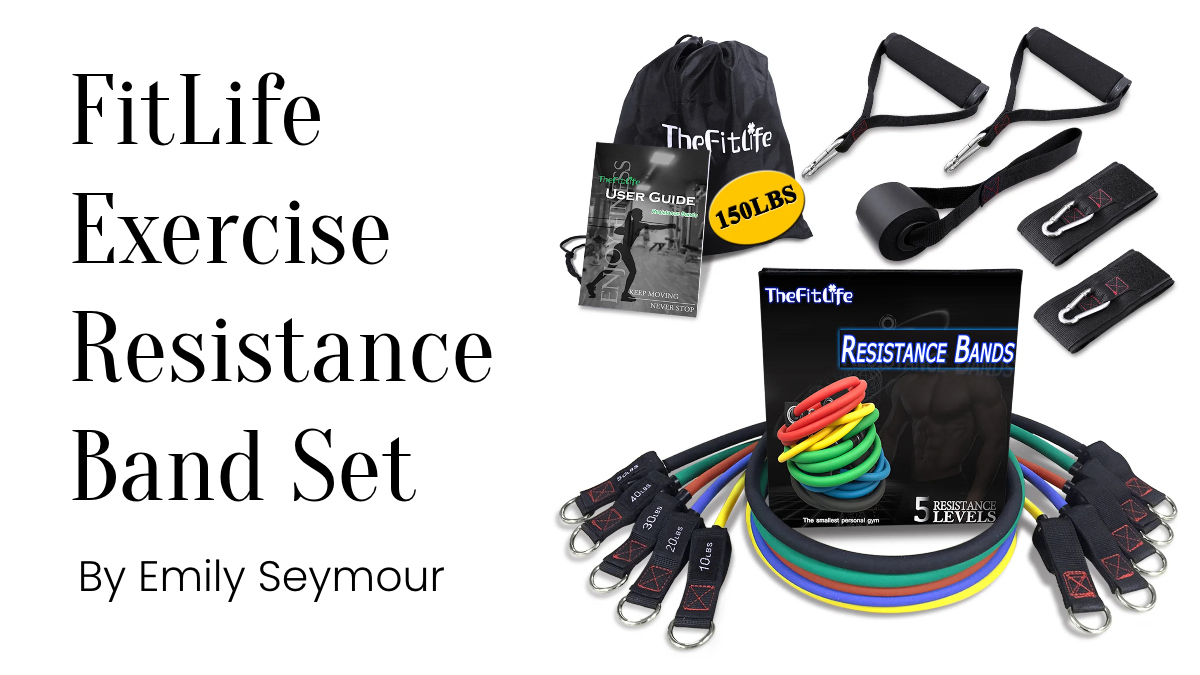 FitLife Exercise Resistance Bands Set